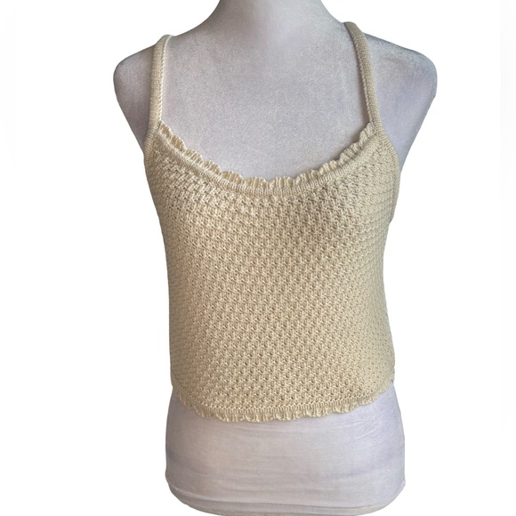 Aeropostale Tops - Aeropostale Y2K Textured Cotton Crop Top